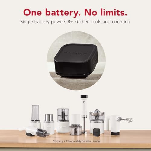 KitchenAid Go cordless hand blender battery sold separately — photo 4