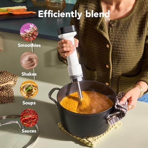 KitchenAid cordless hand blender with accessories — photo 5