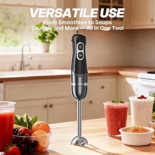 Turelar corded 400w bpa free immersion blender — photo 5