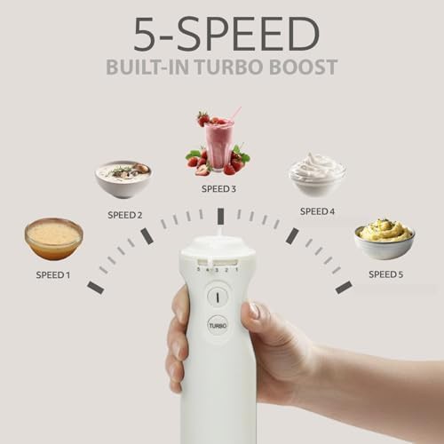 White eco series five speed turbo blender — photo 3