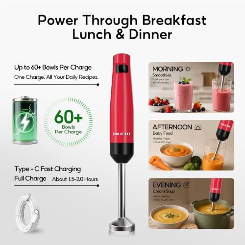 Cordless Hand Blender with Brushless Motor — photo 4