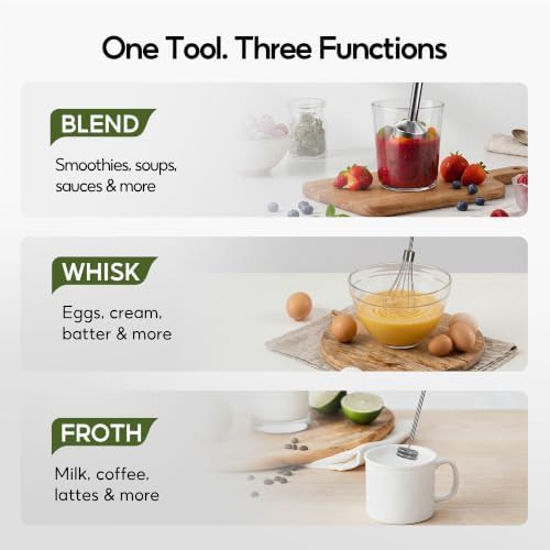 Cordless 12V Rechargeable Immersion Blender — photo 3