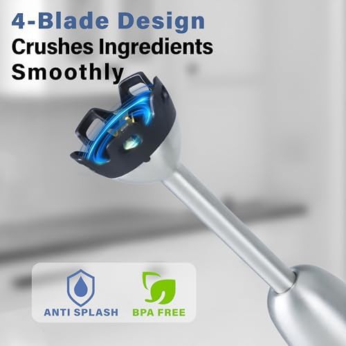 Six in One Stainless Steel Hand Blender — photo 5
