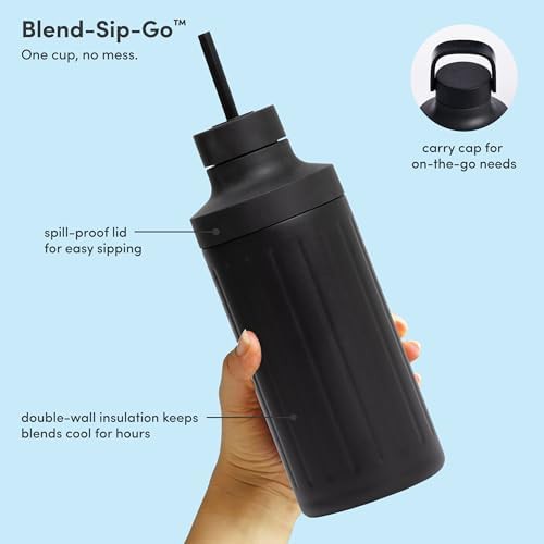 Beast Mighty 850 stainless steel personal blender carbon black — photo 5
