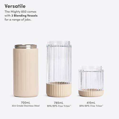 Beast Mighty 850 stainless steel personal blender sand — photo 4