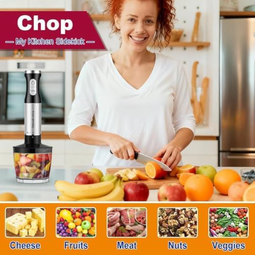 Upgraded 1100W Five in One Handheld Blender — photo 5
