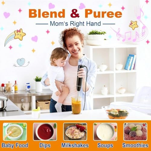 Upgraded 700W Twenty Speed Hand Blender — photo 4