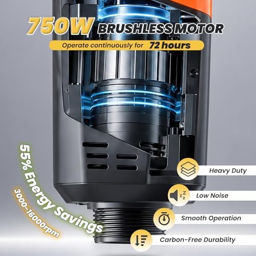 High Power 750W Blender with 21 Inch Shaft — photo 4
