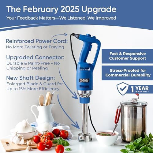 Commercial heavy duty blender with 12 in shaft — photo 4
