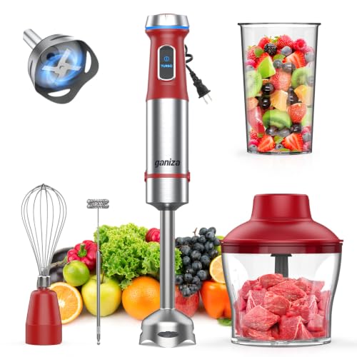 Immersion Blender 5 in 1 Hand Blender Heavy Duty Motor