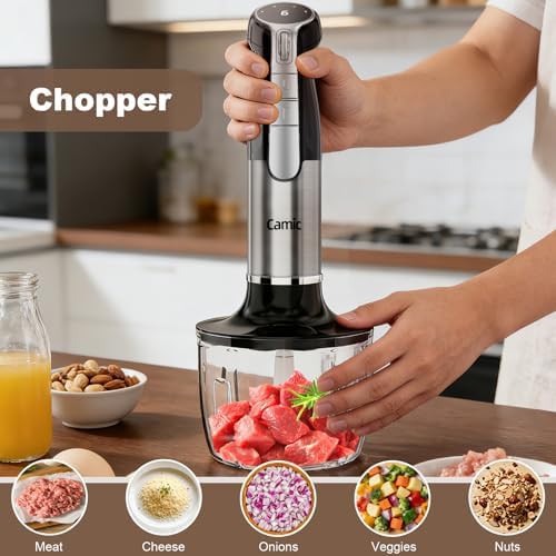 Portable six speed black hand blender set — photo 5