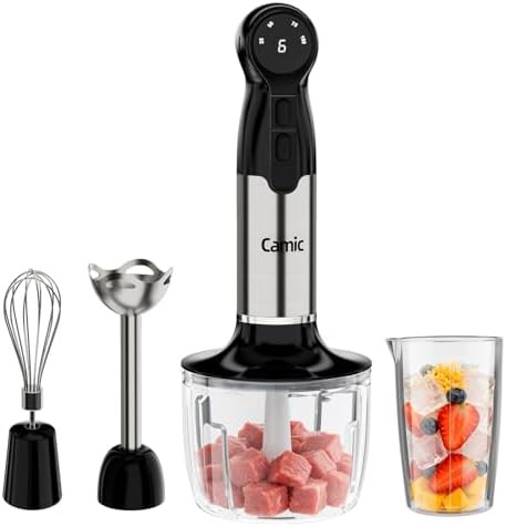 Variable speed cordless black stick emulsifier