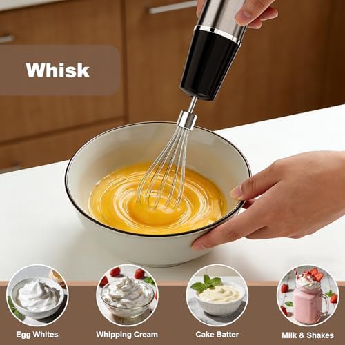Cordless six speed black four in one mixer — photo 4
